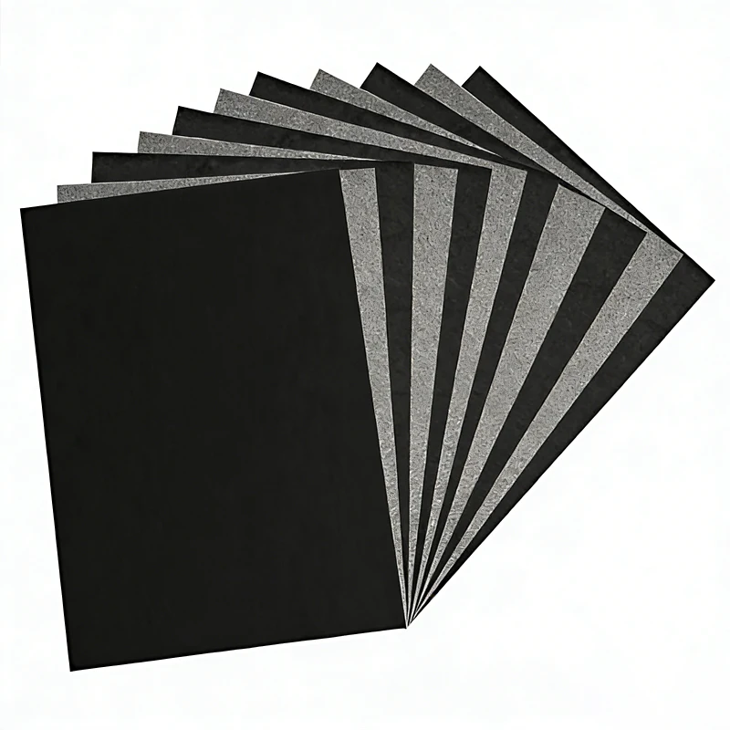 Papier de copie A4 noir graphite, 50 pièces, papier carbone, papier à motifs, lettres effaçables, papier calque, papier de copie réutilisable, pour usage au bureau