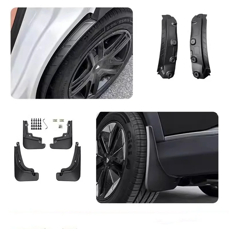 For Changan Shenlan S7 Deepal S7 2023 Car Mud Guards  Antifreeze Mudguard  Mud Guards Fenders Wheel  Accessorie