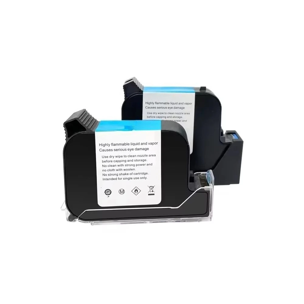 Willita 2588 + Js12 Black Red Green Blue White Yellow Quick Drying Cartridge for 12.7mm Handheld Inkjet Printer