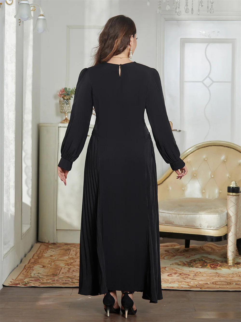 2024 Winter Kimono Ramadan Eid Abaya Dubai Luxus Türkei Muslimischen Kleid Abayas Für Frauen Robe Arabe Marokko Kaftan Islamische Kleidung