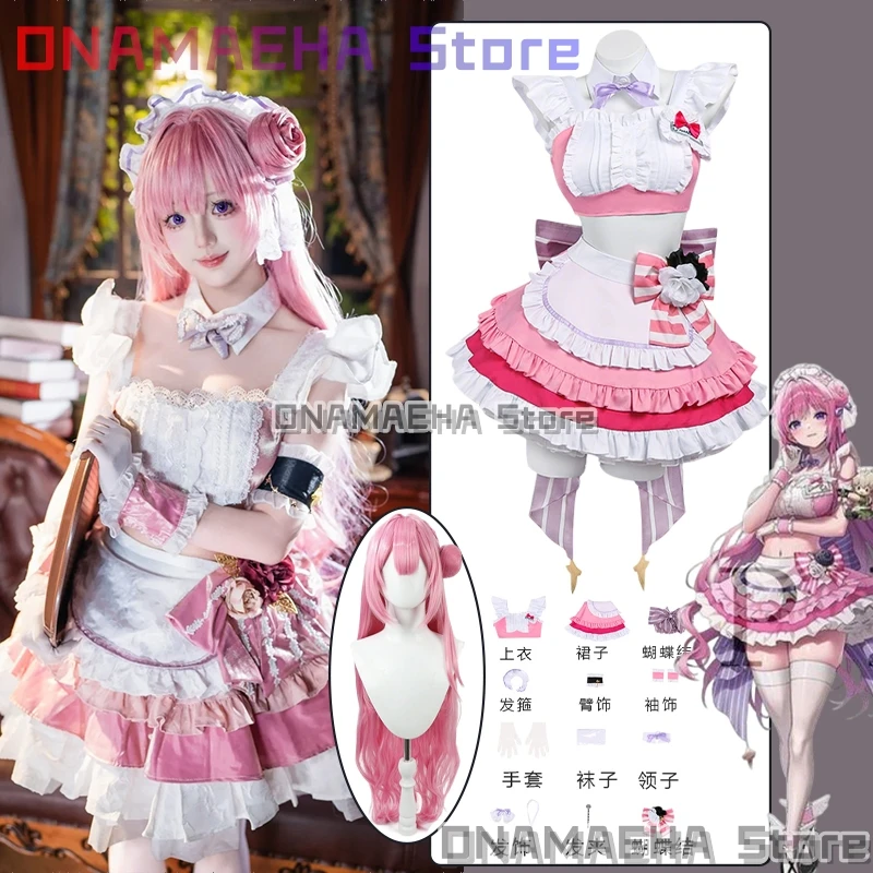 

NIKKE：The Goddess of Victory Dorothy doro Cosplay Costume Cute Maid Uniform Dress Halloween Lolita Princess Style Women Suits