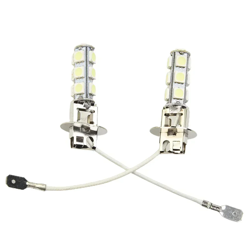 

2pcs H3 LED 12V Car Light Fog Light DRL Driving Lamp Flashlight Torches Replace LED Bulbs Super Bright Lighting 6500K White
