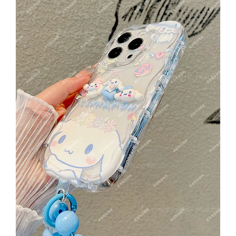 Sanrios Cute Cinnamorolls Case For Samsung Galaxy A16 A06 A35 A55 A25 A05s A15 A54 A34 A24 A14 A04 A13 A73 A53 A33 4G 5G Cover - náhled 5