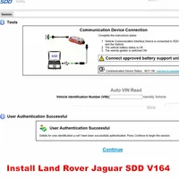 2023 SDD JLR IDS programa completo para Land Rover Jaguar versión SDD V164 instalar y activar