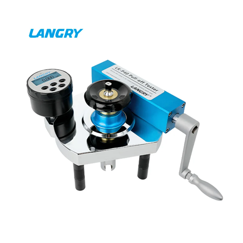 CE Certified Concrete 40kN Pull-off Tester Machine Adhesion Tester with Technical Support Customized Solutions Available