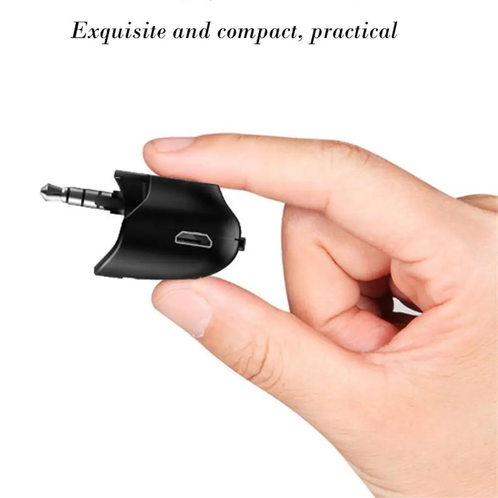Adaptador de áudio para PS4 Controller, Headphone Receiver sem fio, Headset Converter, Compatível com Bluetooth 5.0, 3.5mm, Playstation 4