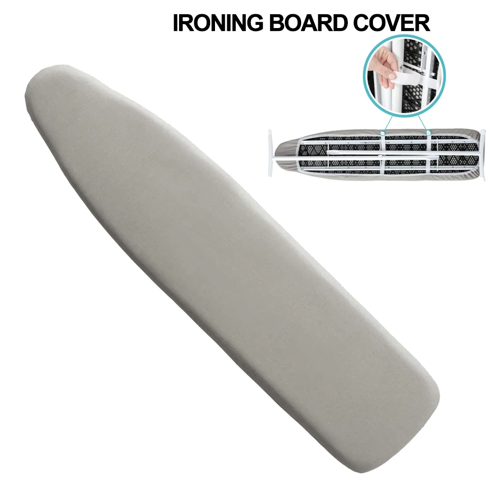 Silicone Ironing Board Cover, Reflexivo, 2 Nylon Adesivo, Correias Placas, escaldante, inoxidável, Elastic Edge Covers