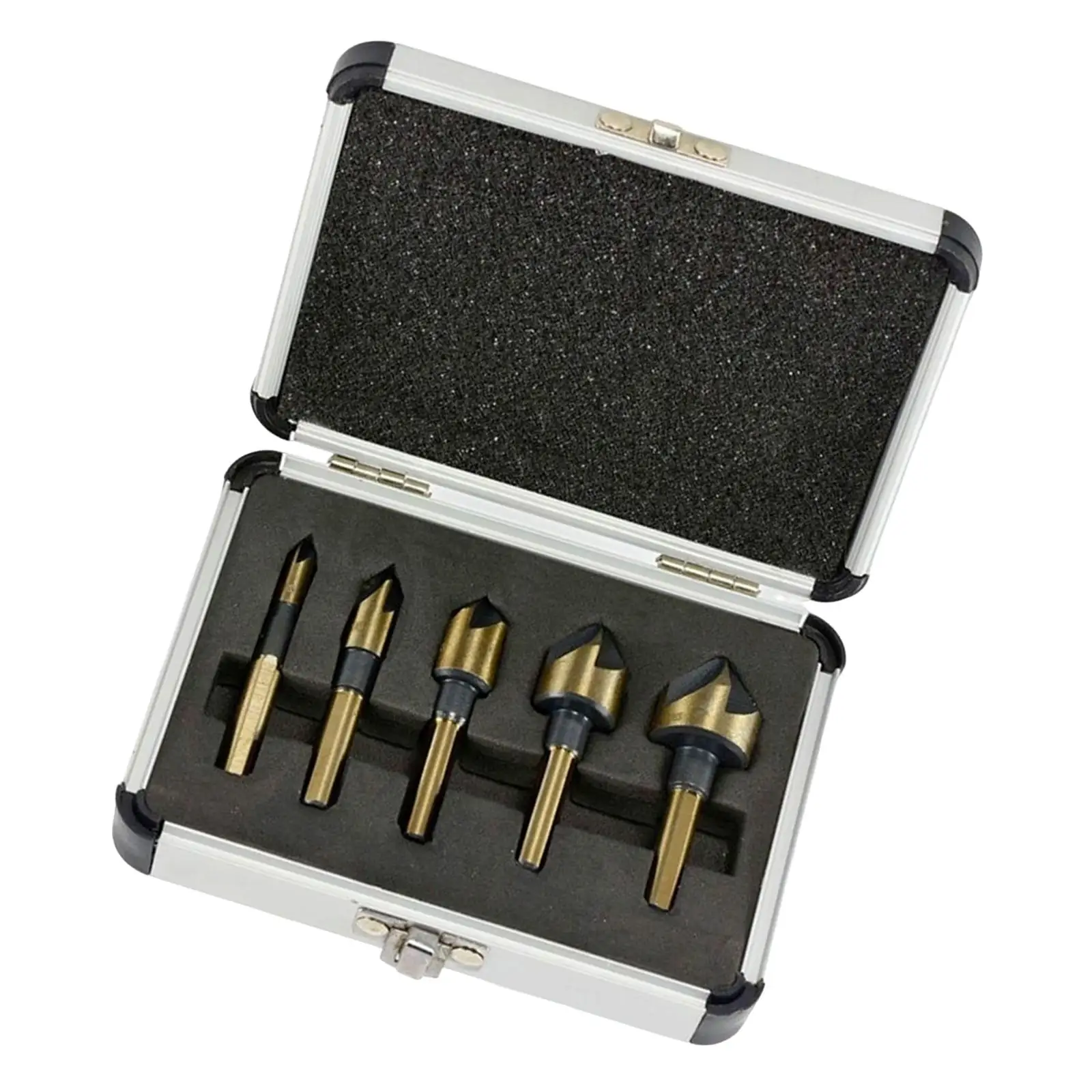 

5x 82 Degree Countersink Drill Bit Set for Accessories Direct Replaces Iron plate