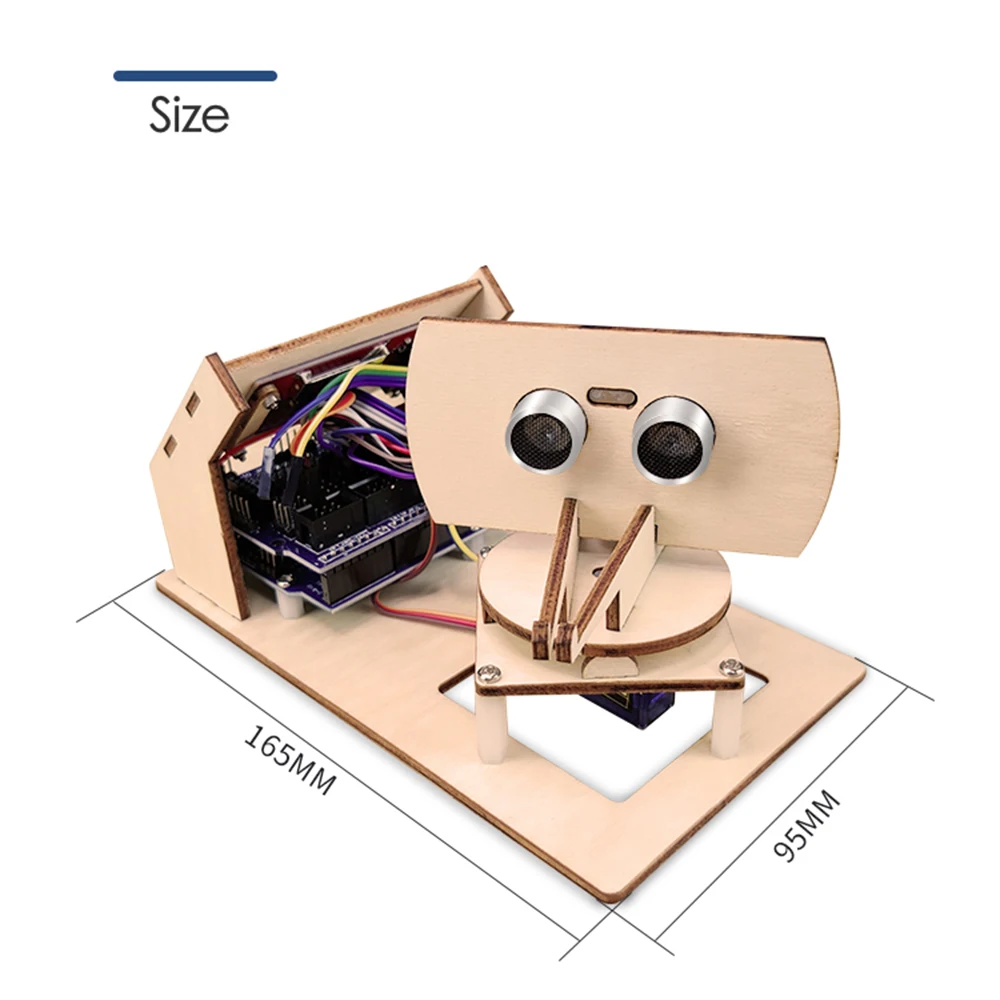 1.8 inch TFT LCD Ultrasonic radar detection scanning programming For UNO R3 Arduino student detection robot electronic DIY Kit