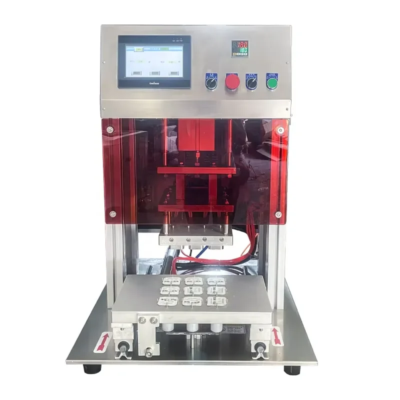 Electric Semi Automatic Plastic Film Aluminum Foil Heat Sealing Machine for Eco Friendly Bags Bagged Beverage Packaging