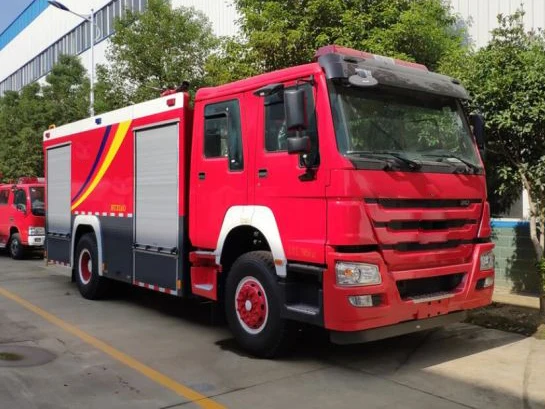 Camion de pompiers Sinotruck 4x2, flambant neuf, 7000 litres, Howo