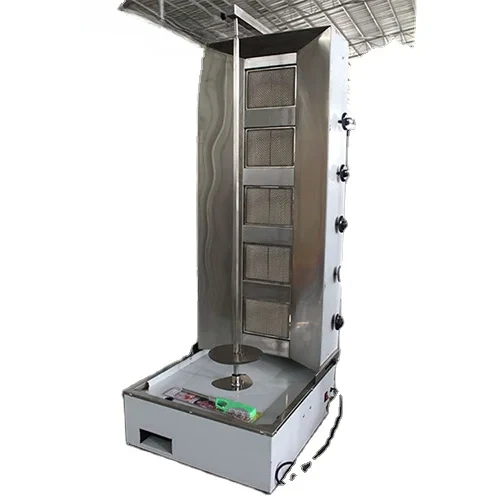 Cheap Price Five Head Gas Dnoner Kebab Machine Shawarma Commercial Kebab Machine for Frying