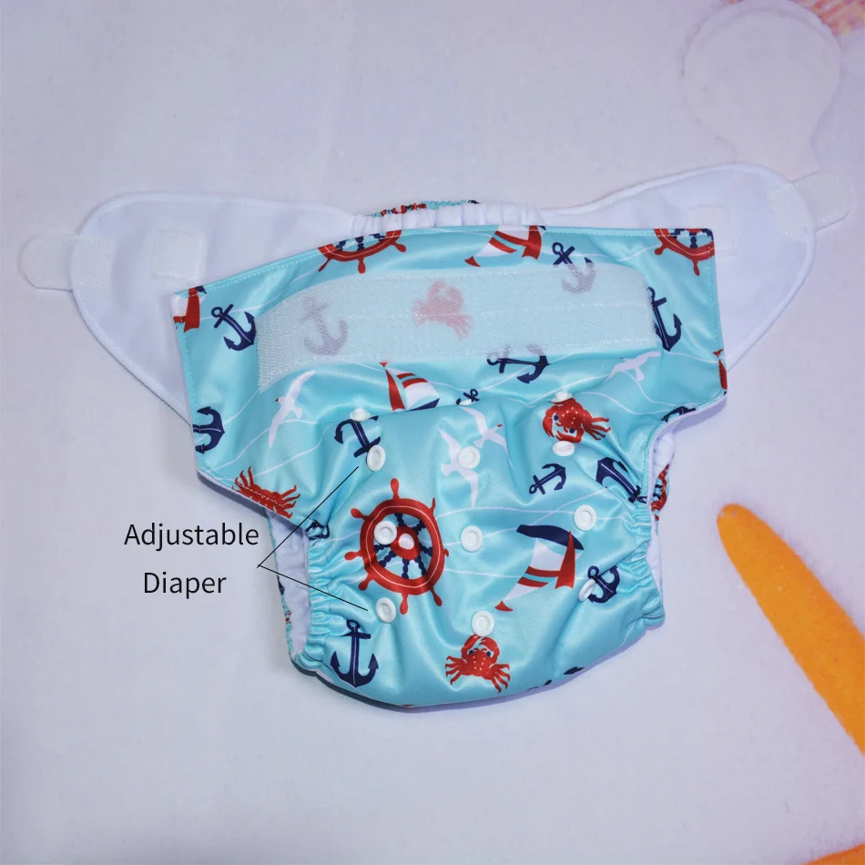 EezKoala Big  XL Ecological Cloth Diaper Washable  Adjustable Nappies Reusable  Cloth Diapers Cover Fit 2-5 Years Baby