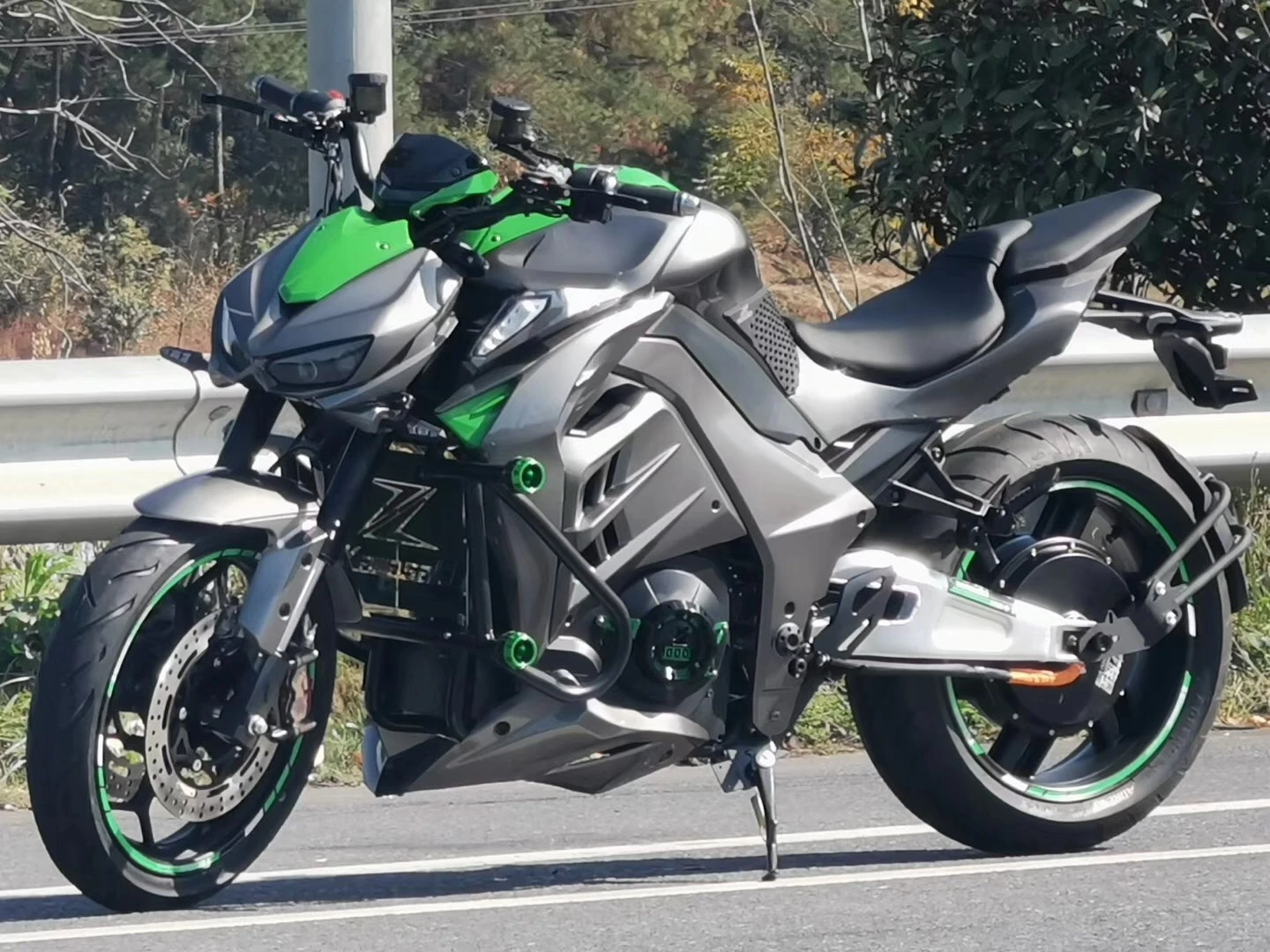 Image 6: Motos électriques Stlf en gros de haute qualité 3000W avec batterie au lithium, en promotion, certificat russe