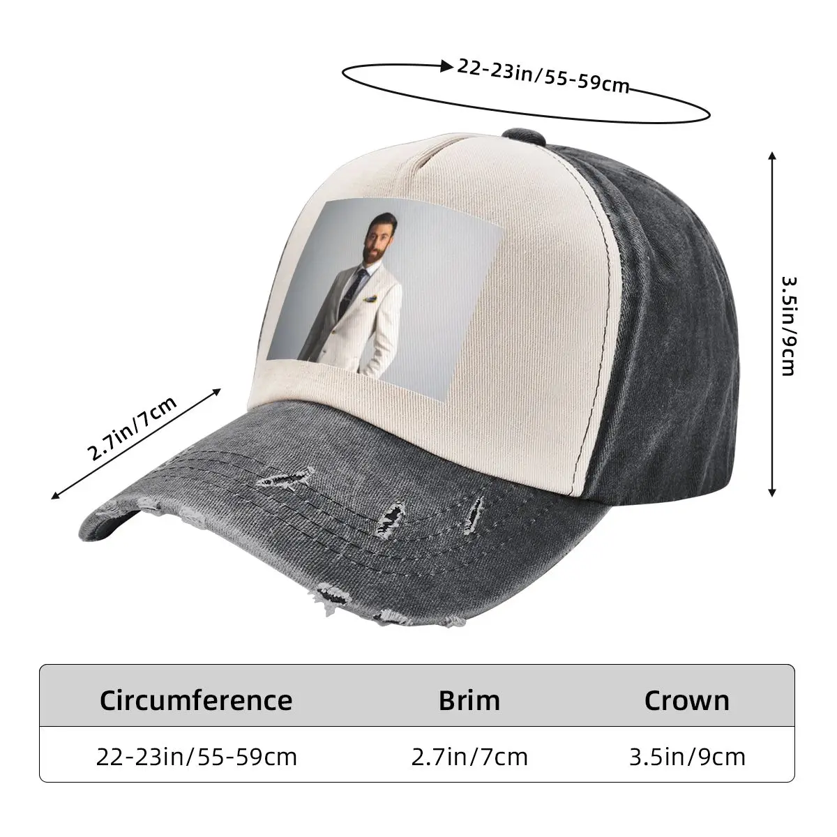 Godly Being Baseball Cap Big Size Hat sun hat Dropshipping summer hat Ladies Men's