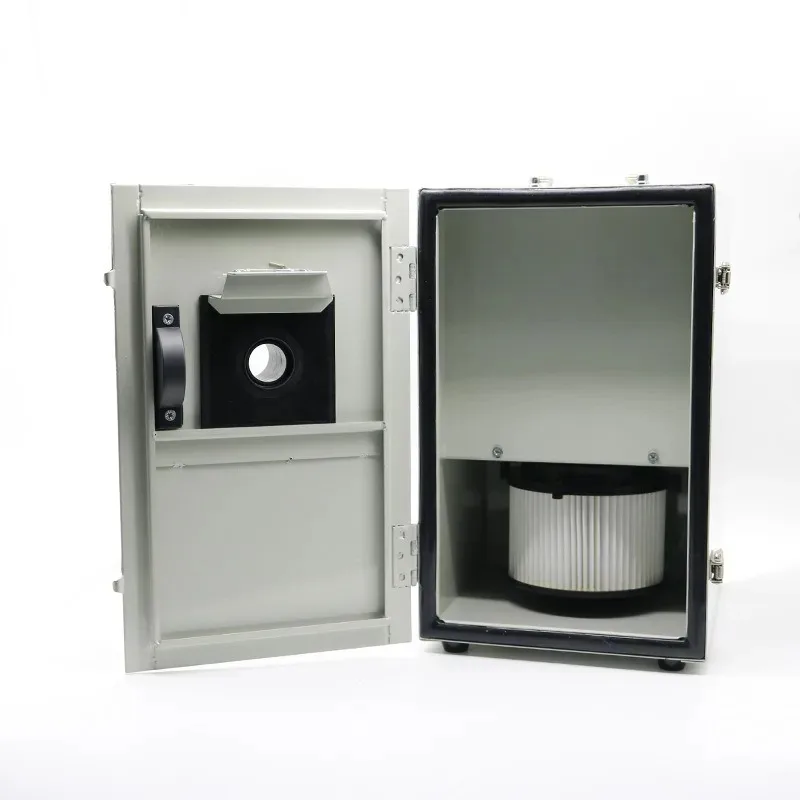 Single-hole technician vacuum cleaner, silent vacuum cleaner for dental denture grinding, dental technician dust collection