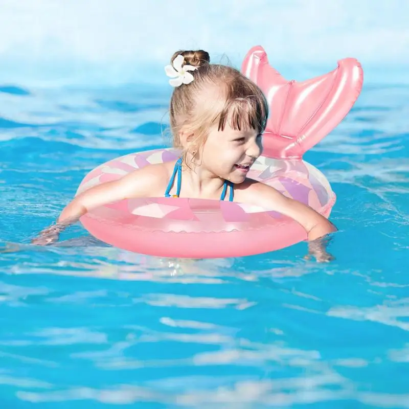 Flotteur de natation pour bébé, anneaux flottants, sirène, accessoires d'entraînement gonflables pour bébés et tout-petits, pour la plage et les flacons