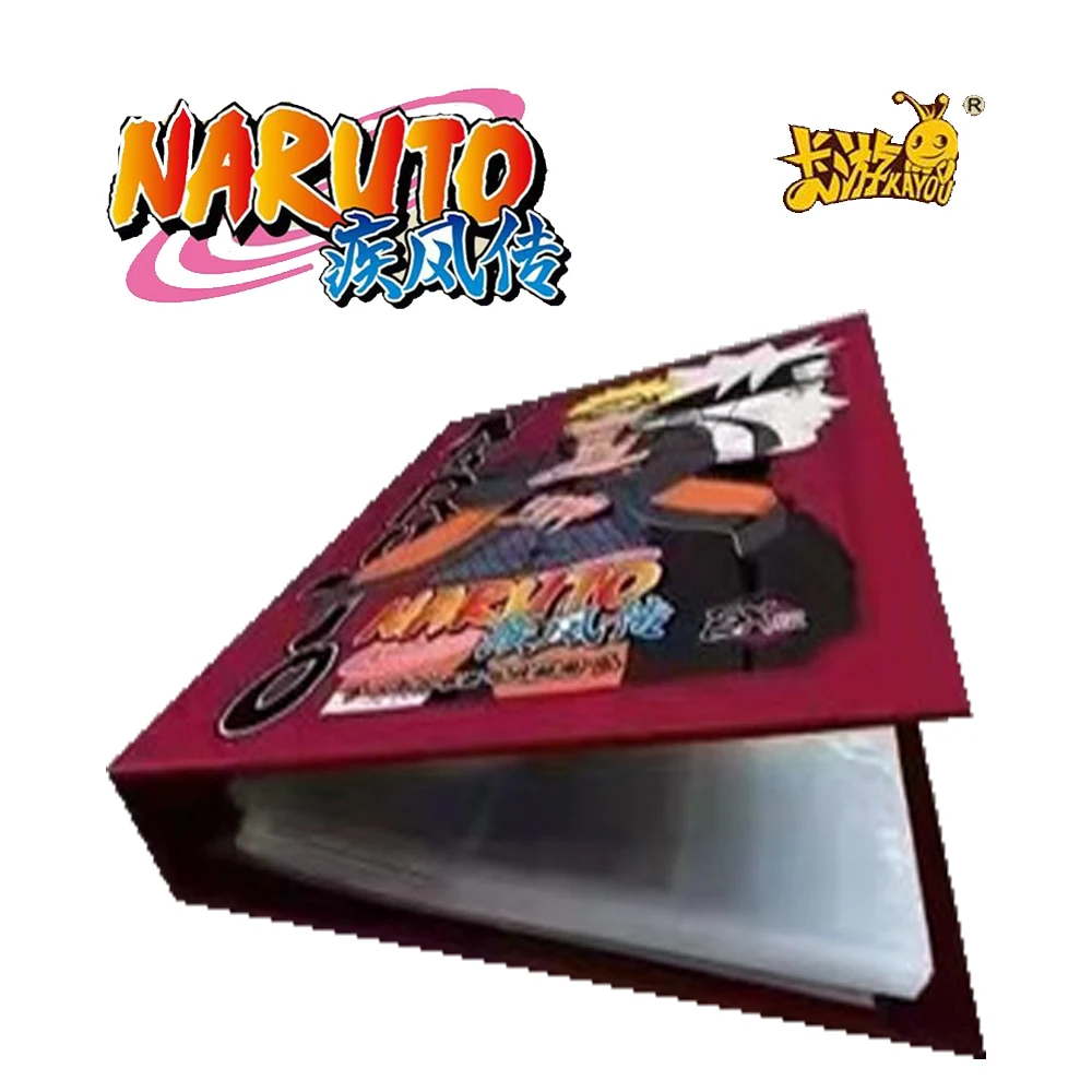 Kayou Genuine NARUTO Collection Cards for Children Hokage Ninja Rare Limited Ultimate Ninjutsu Card Book Toys Anniversary Gifts