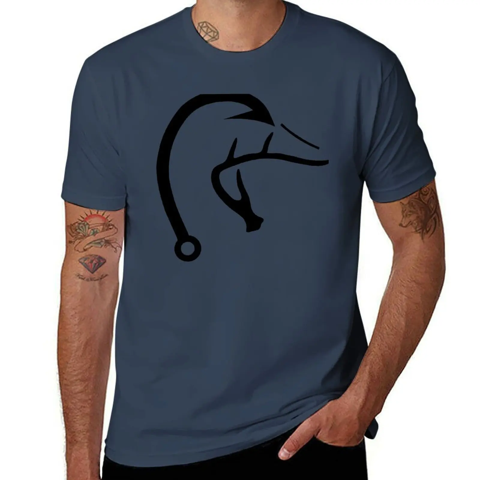 

Duck Deer Hook Hunting & Fishing T-Shirt man t shirt designer man t shirt heavy cotton T-Shirt