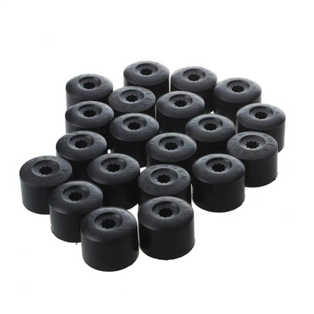 

20Pcs Car Screw Cover Hub Nut Caps for Golf 6 Bora Sagitar Magotan