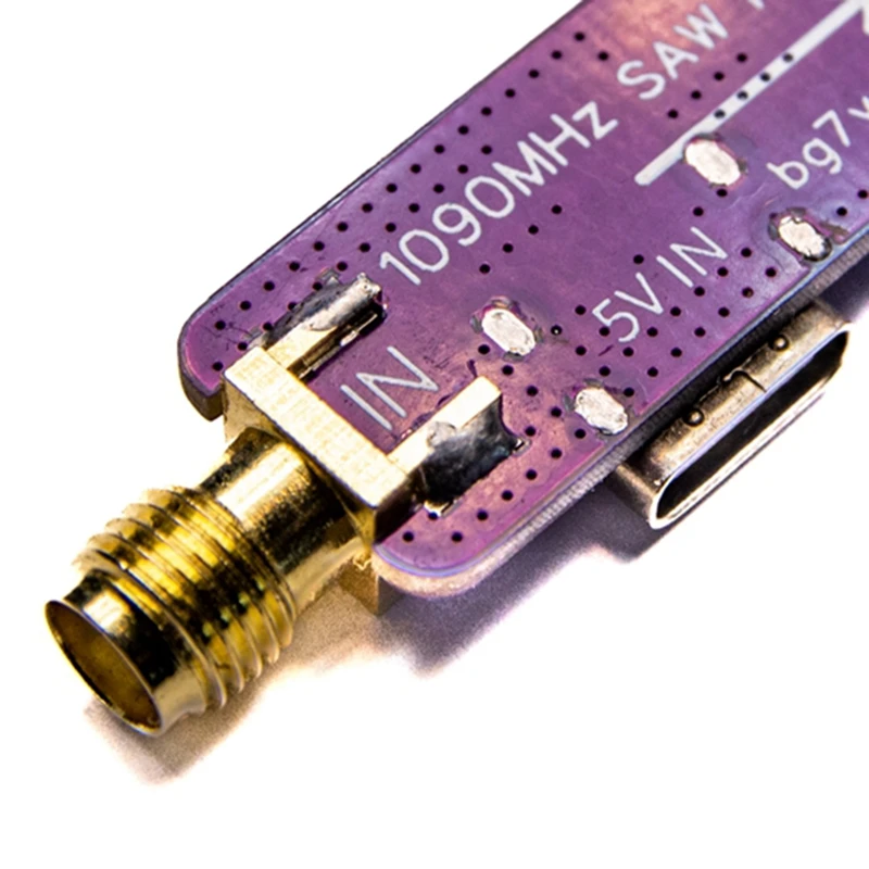 Filtre SAW actif ADS-B et alimentation LNA 5V 1090Mhz 1.09 mesurz