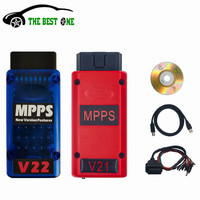 MPPS V22 ECU Programmer MPPS V21 V18 No Times Limit MPPS Master V22.2.3.5 New FRF Decryption Tricore Boot OBD Chip Tuning Tool