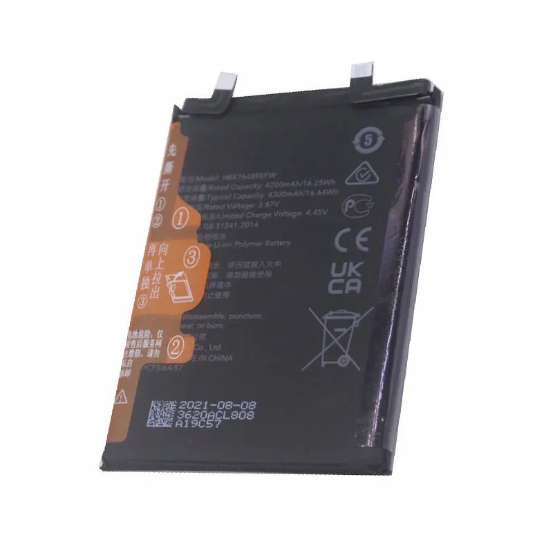 Seasonye 1x 4300mAh /16.64Wh HB476489EFW Replacement Battery For Honor 50 Phone Batteries