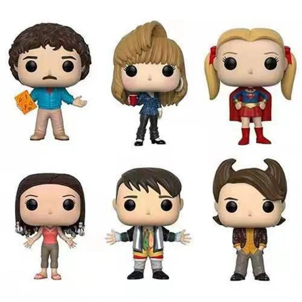 Funko Pop Friends Action Toy Figures Classic Popular American TV Series Rachel Monica Chandler Joey Collect Model Ornament Gifts