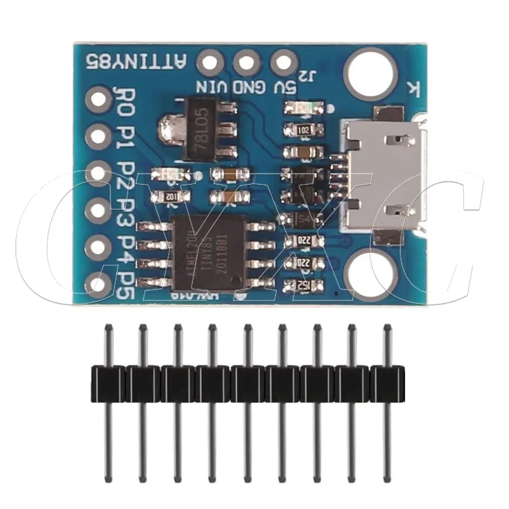 Ttiny85 ATtiny85 Digispark Kickstarter Arduino IIC I2C TWI SPI 저전력 마이크로 컨트롤러 용 마이크로 USB 개발 보드 모듈