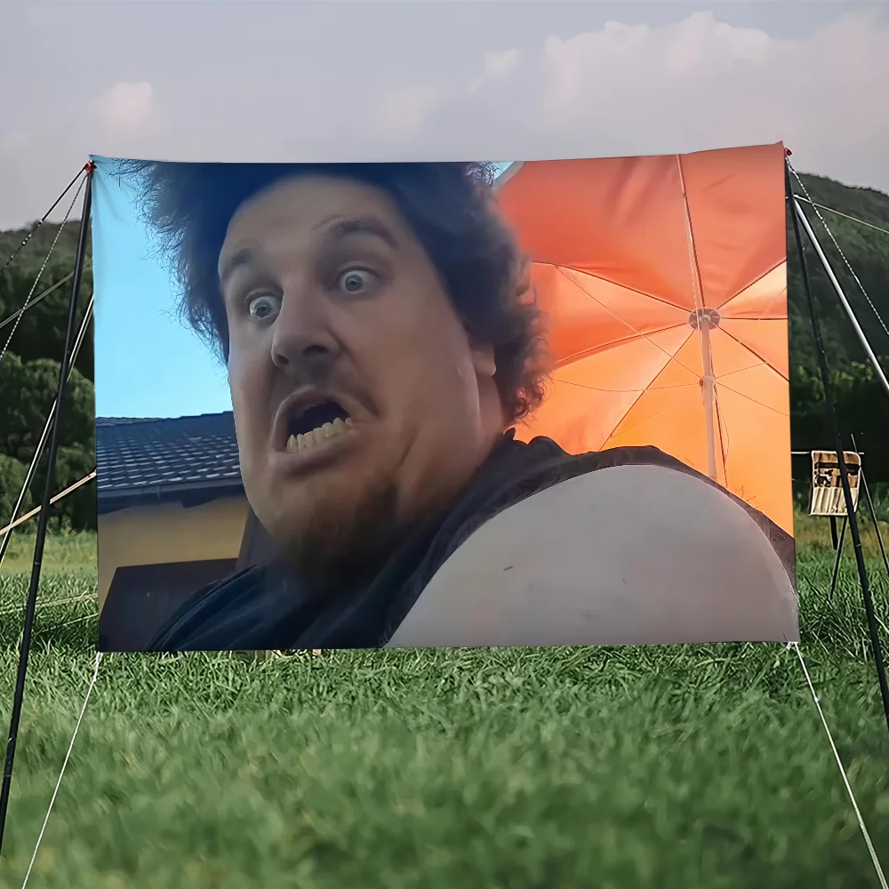 Rainer Winkler Drachenlord-Flagge, langlebig, für den Außenbereich, Innenbereich, Terrasse, festliche Dekoration, klassisches Design, Stange, Wand, Zimmerbanner