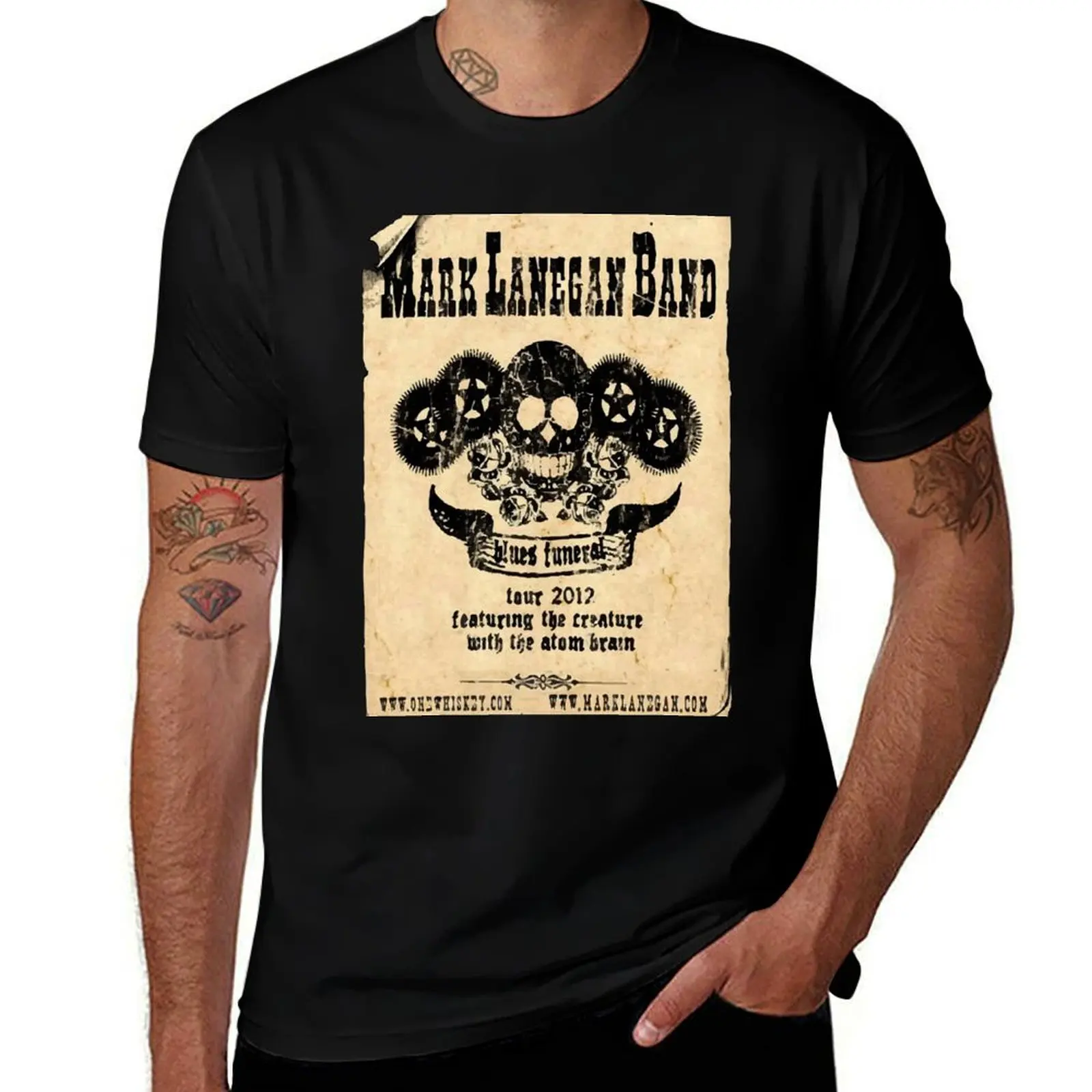 

Mark Lanegan T-Shirt T-Shirt vintage oversized t shirt new edition Aesthetic clothing plus size men clothing