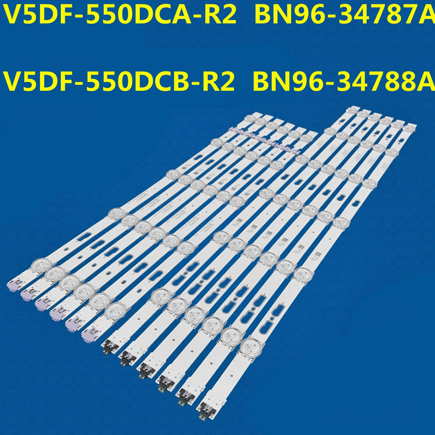 

Светодиодная лента для подсветки для V5DF-550DCA-R2 V5DF-550DCB-R2 BN96-34787A 34788A UN55J6500 UN55J6520 UE55J6300 UE55J6370S CY-WJ055CGLV1h