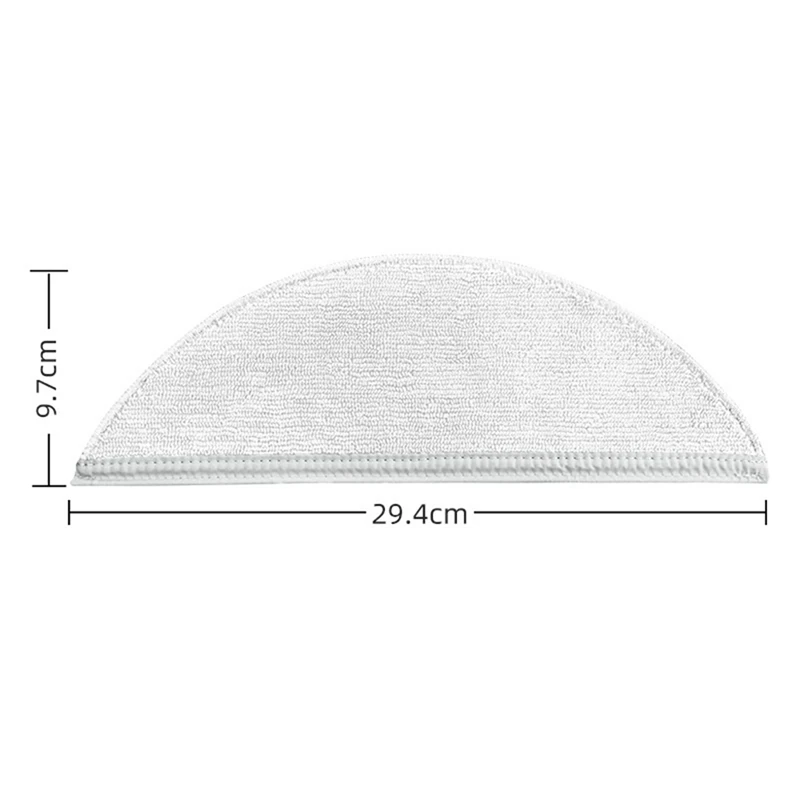 For Xiaomi Lydsto R1 / R1 Pro Robot Vacuum Cleaner Replacement Spare Parts Main Brush Side Brush Hepa Filter Mop Rag