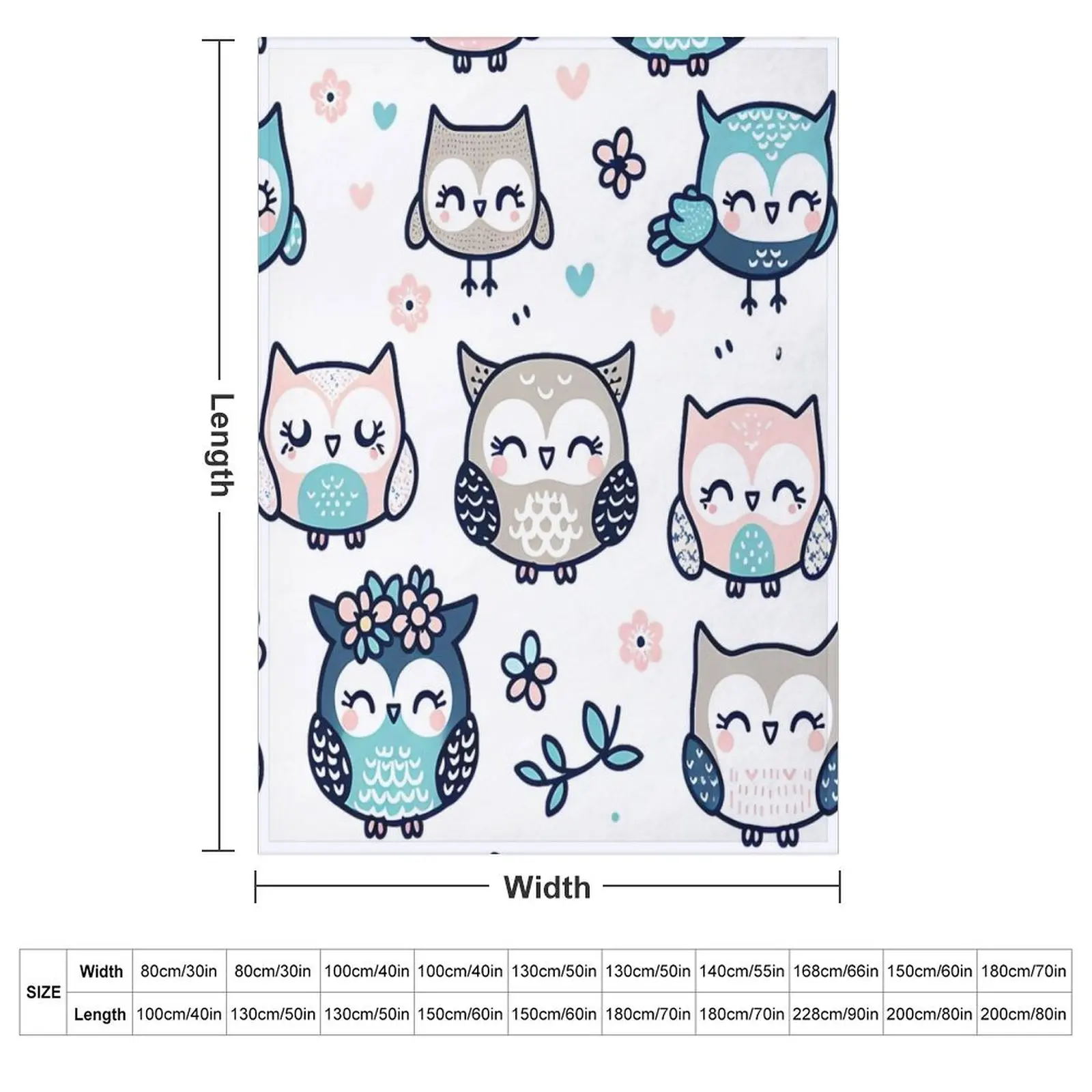 owl funny face Throw Blanket funny gift Flannels For Decorative Sofa Quilt manga Custom Blankets
