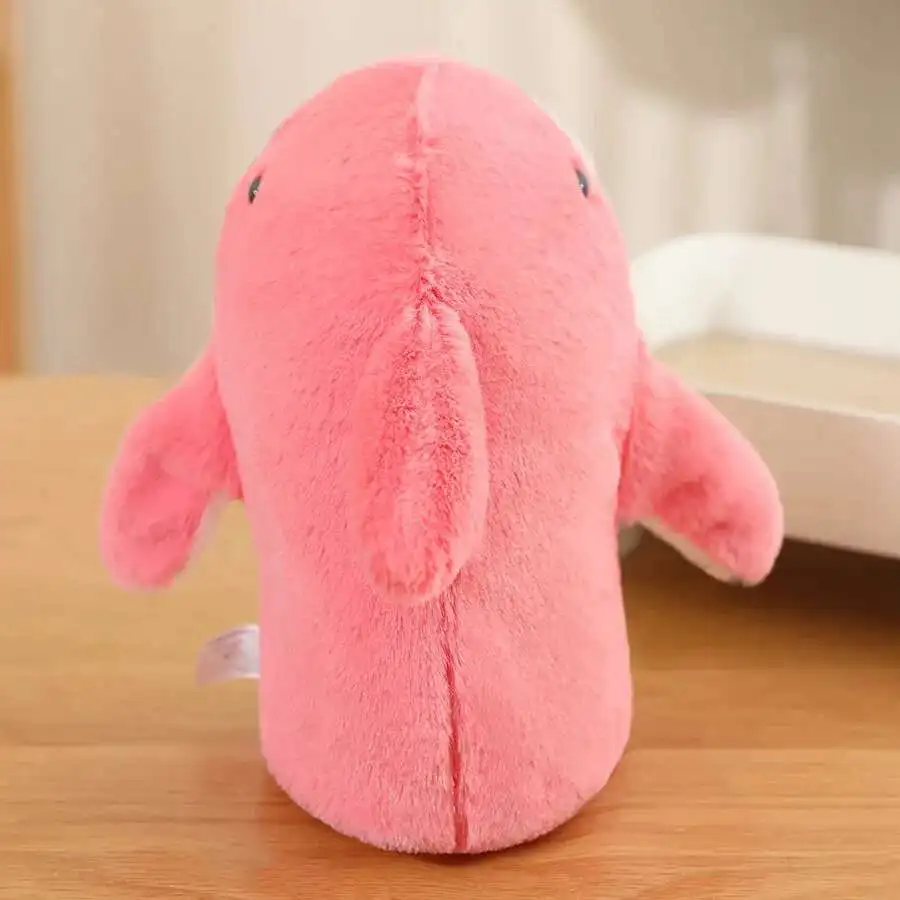 Gevulde haai pluche dier speelgoed gesimuleerde roze grijze haai hand vinger verhaal marionet schattige poppen educatief baby speelgoed kinderen cadeau