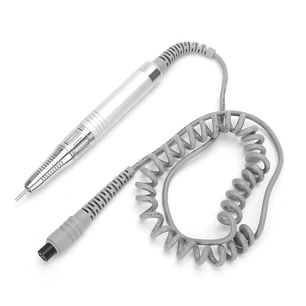 เครื่องตะไบเล็บไฟฟ้าแบบพกพา 40000 รอบต่อนาที แบบไร้แปรงถ่าน สำหรับทำเล็บมือและเล็บเท้า พร้อมด้ามจับสำหรับตกแต่งเล็บ