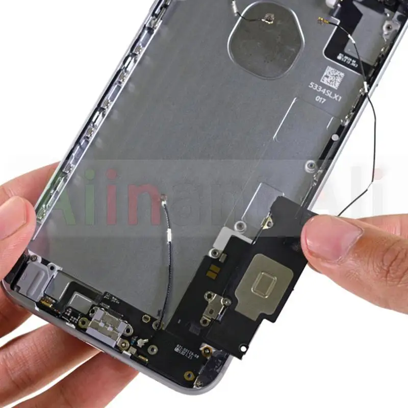 Aiinant inferior alto-falante som campainha campainha alto-falante cabo flexível para iphone 11 pro x xr xs max 6 6s 7 8 plus se peças