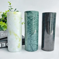 1pc Natural Gemstone Agate, Crystal Water Bottle, Perfect For Hydration & Gifting, Crystal Craft