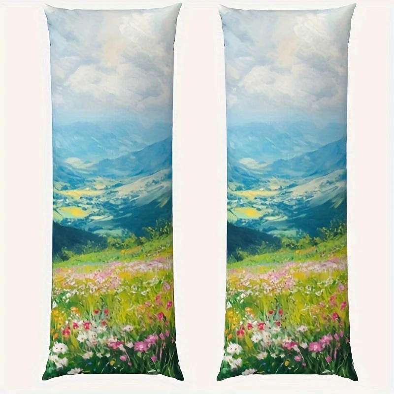 Modern Fabric, Polyester, Zipper Closure, Machine Washable, Suitable for Various Room Types, Especially Ideal