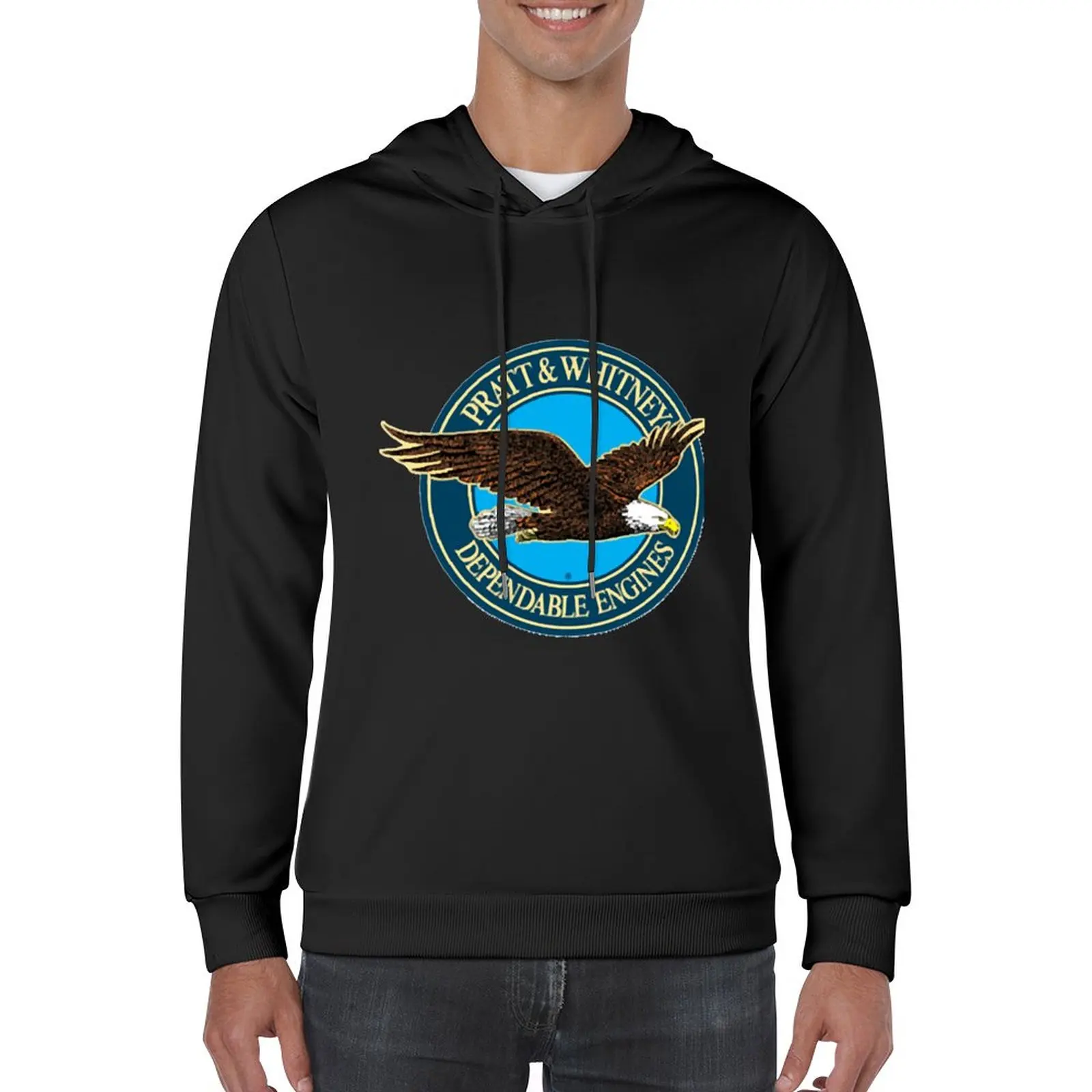 New Pratt & Whitney Logo Hoodie men's winter sweater clothes for men male clothes men's autumn clothes pullover hoodies