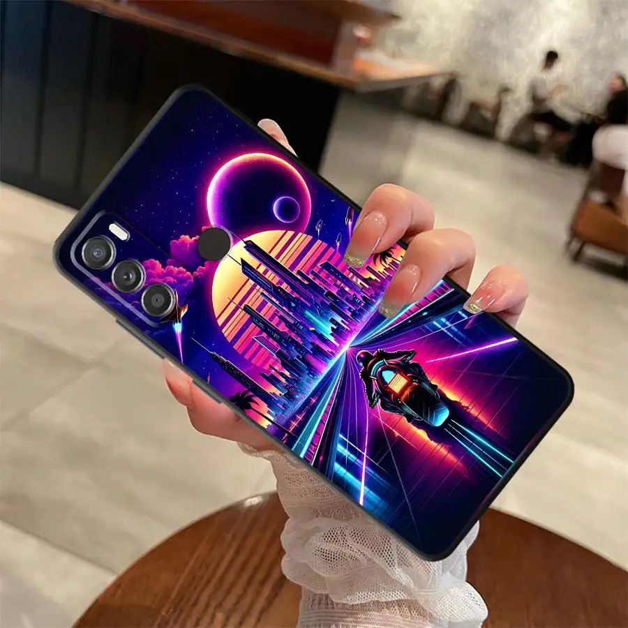 حافظة لهاتف Moto X30 Pro S30 Pro Edge 20 30 SCI-FI City