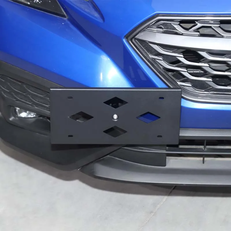 

Aluminum alloy For Subaru WRX 2022+ Subaru Forester 2019-2024 Car Front Bumper License Plate Rack Accessories (Japanese Version)