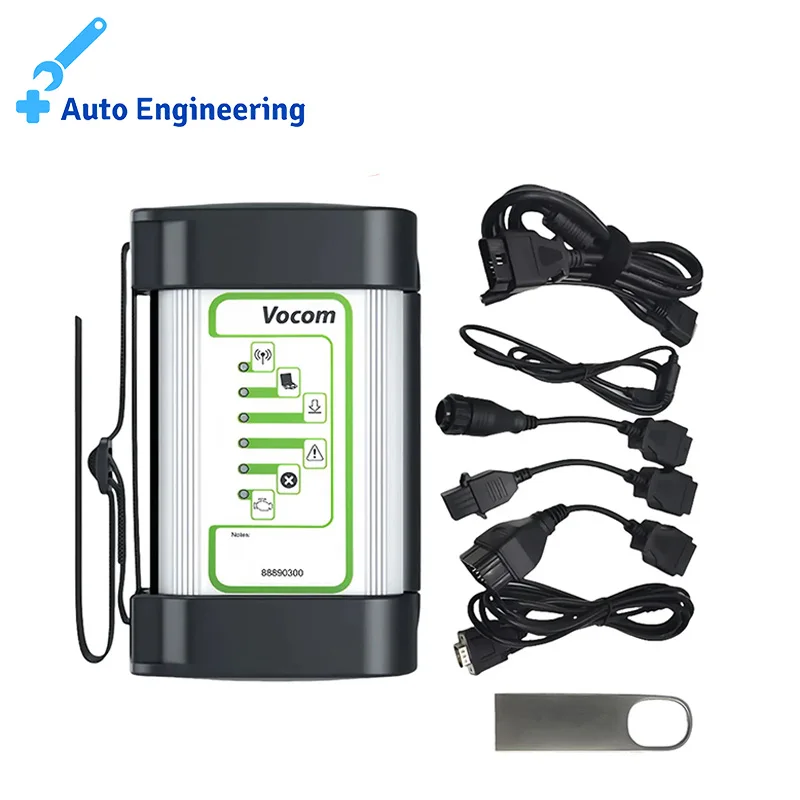 Volvo VOCOM 88890300 with SSD PTT 2.8.15 Auto Diagnostic Scanner Excavator Heavy Duty Truck For Renault/UD/Mack Wifi/USB