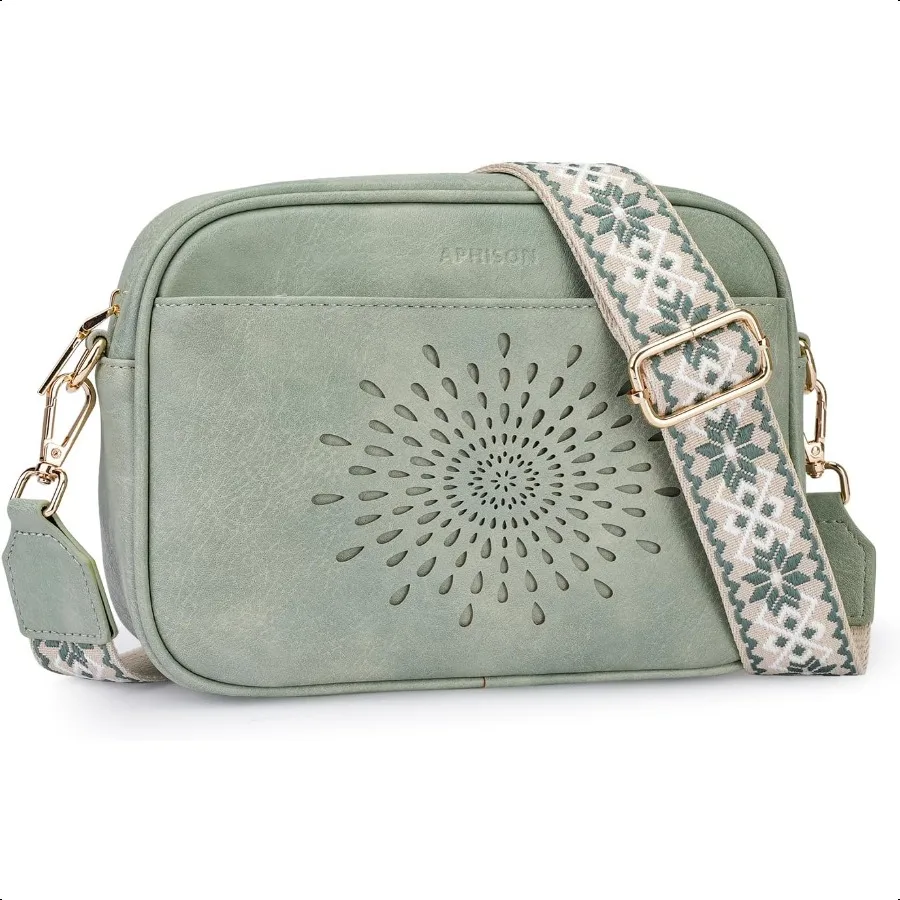 

Quilted Crossbody Bags for Women TrendyVegan Leather Small Crossbody Purses Shoulder Handbags with Adjustable Strap