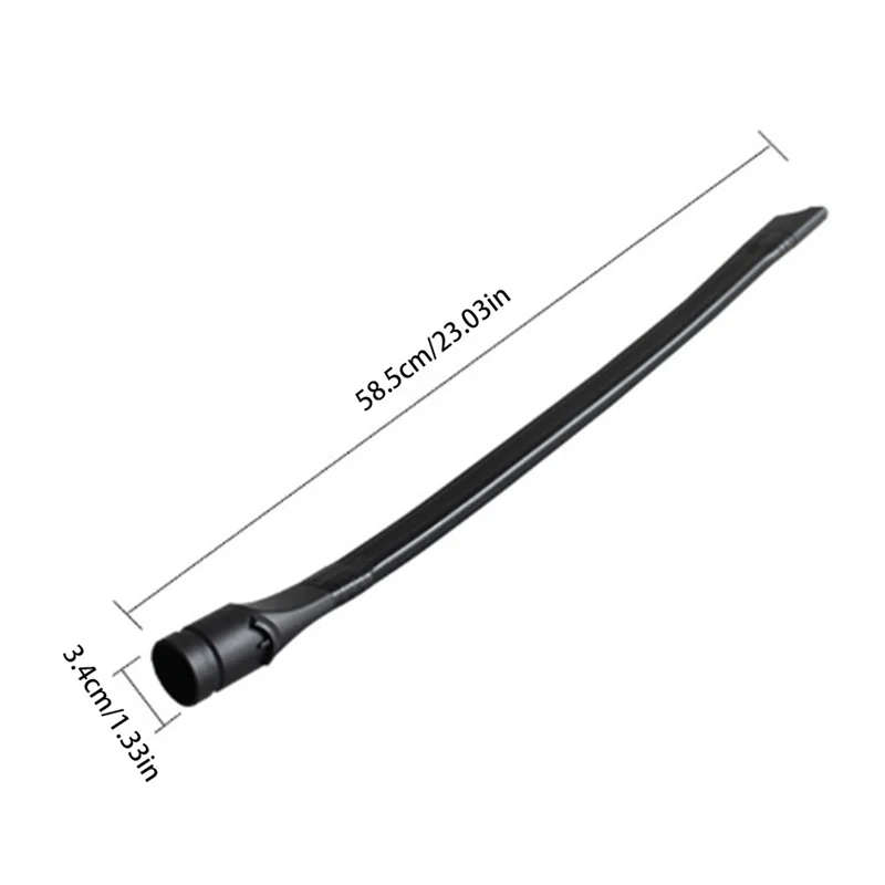 ABBK-2X لمكنسة دايسون V6، أداة تمديد شق مرنة مرفق لدايسون DC35 DC45 DC58 DC59 DC62 V6 (أسود)
