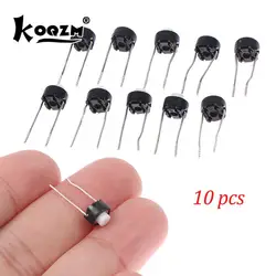 10pcs Mini Micro Momentary Tactile Push Button Switch 4 Pin ON/OFF Keys Button DIP 6x6x5mm Micro Switch Accessories