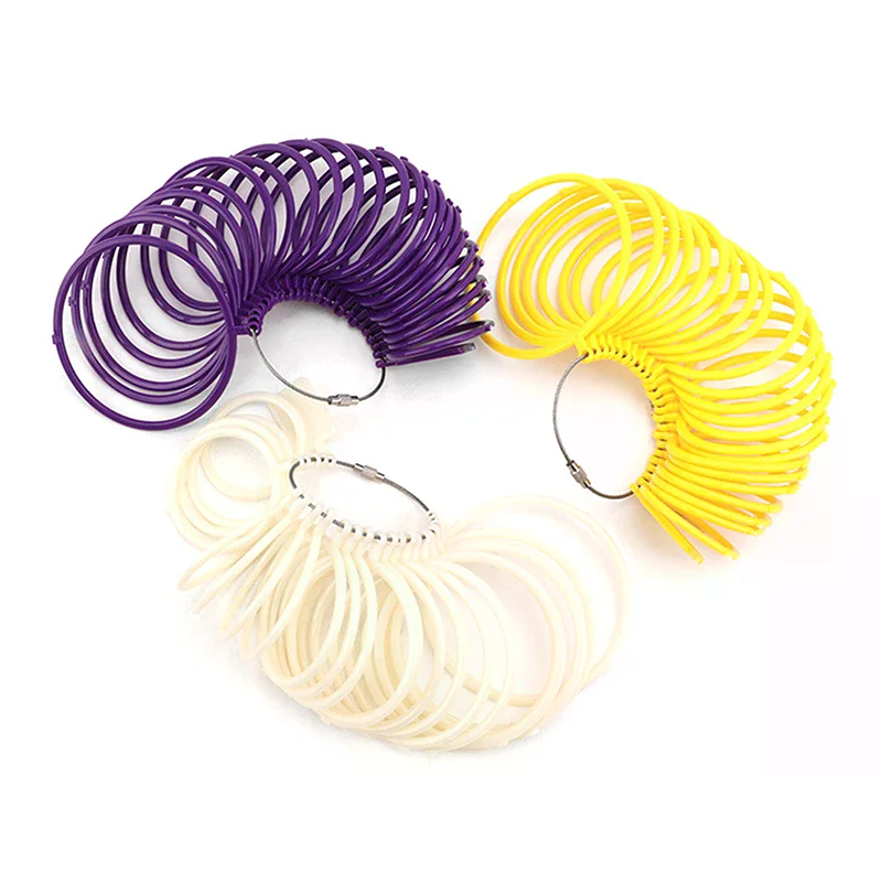 

Набор пластиковых измерителей диаметра браслетов HK для изготовления ювелирных изделий своими руками, инструмент для измерения размера браслета