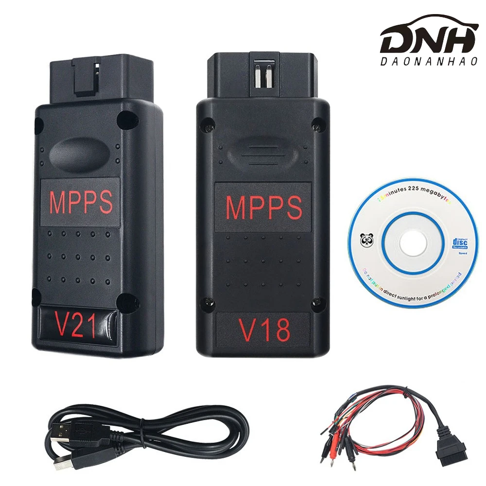

2026 MPPS V18 Unlock Version ECU Chip Tuning OBD2 Auto Diagnostic Tool ECU Tunning Flasher Remap Cable For EDC15 EDC16 EDC17 V18