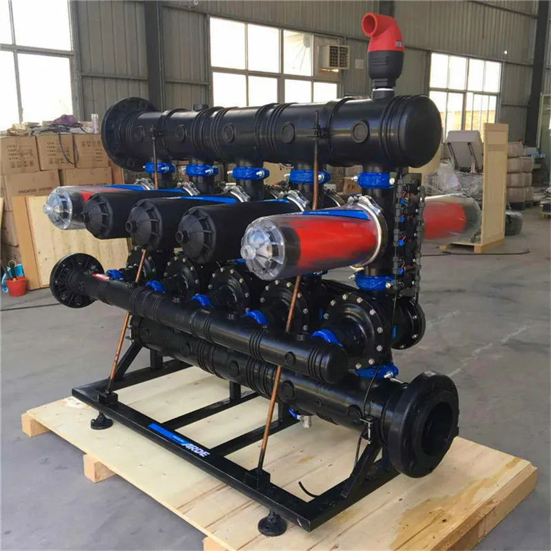Farm Greenhouse Water and Fertilizer Essence Treatment Equipment Fully Automatic Backwashing Purification Filter