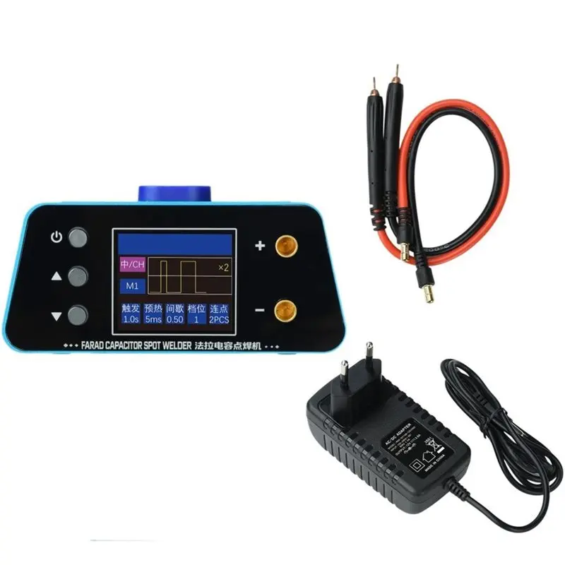 DTA4-Dual Pulse Supercapacitor 5500W For DIY Battery Spot Welder 3 Gears Adjustable Portable Battery Spot Welding Pen